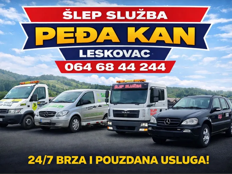 Šlep služba Šlep služba "Peđa Kan" — Leskovac