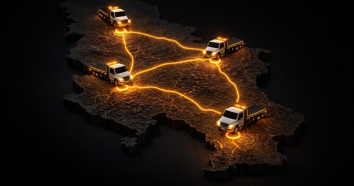 Cene šlepovanja u Srbiji 2026 — pregled po gradovima